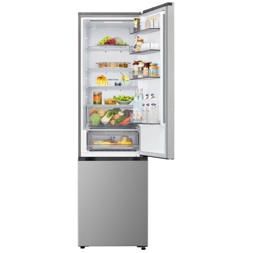REFRIGERATORS FREESTANDING  GBBSJ20EPY (203x60 / E / INOX LOOK / FNF / Wi-Fi)